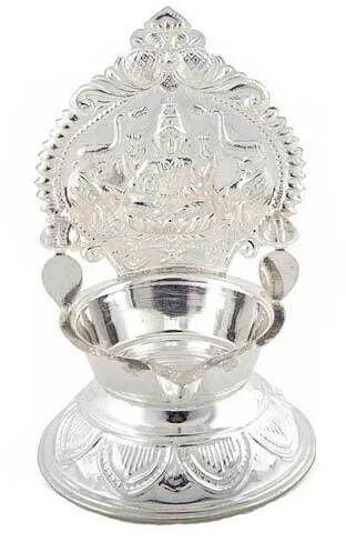 Silver Kamakshi Lamp