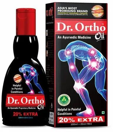 Dr Ortho Pain Relief Oil, Packaging Size : 100 ml