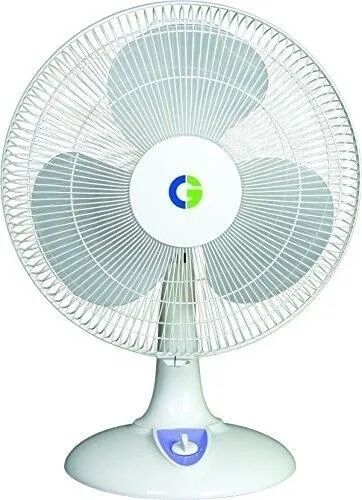 Electricity Crompton Table Fan, Color : WHITE