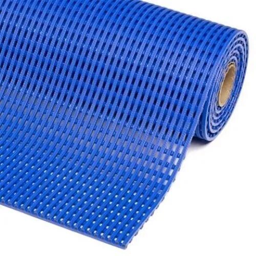 Square Pvc Swimming Pool Rubber Mat, Color : Blue