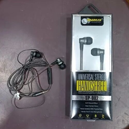 Wired Earphone, Color : Black
