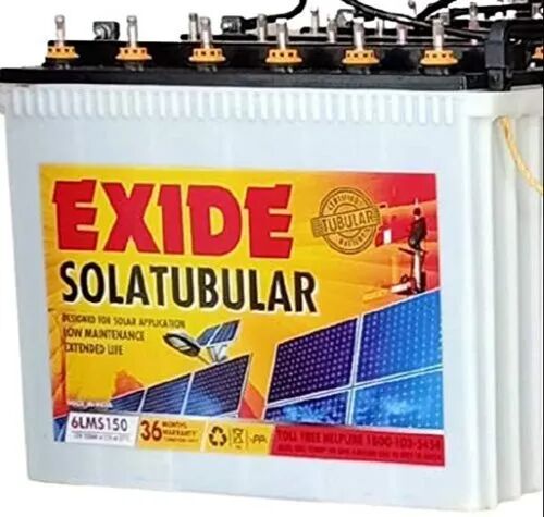 Exide Solar Tubular Battery, Voltage : 12 V