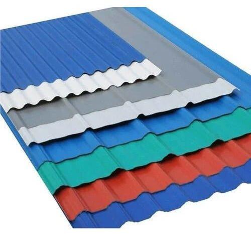 Steel / Stainless Steel Frp Roofing Sheet, Color : White