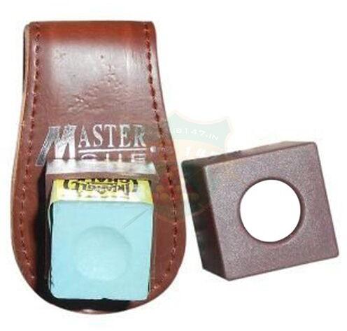 Club 147 Leather Master Chalk Holder, Color : Brown