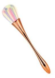Multicolour Wooden Nails Poofy Brush