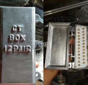 Silver Polished Aluminium CT Box, for Industrial, Shape : Rectangular