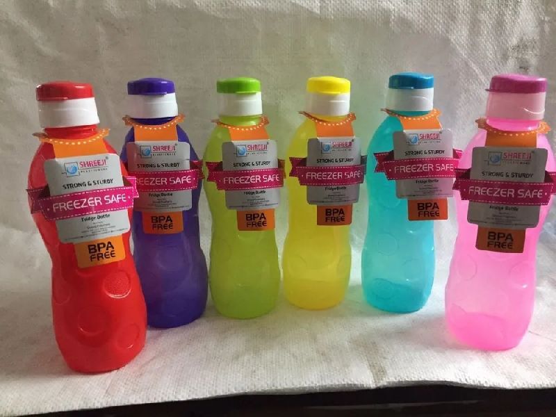 Plastic Fridge Bottle, Color : MULTI