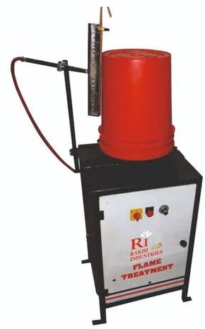 Rakhi Industries 380 V Flame Treatment Machine, Color : SS