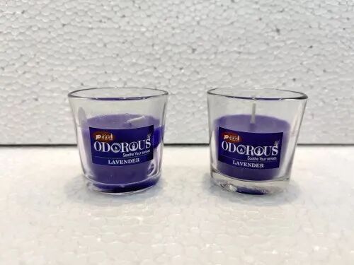 Glass Scented Votive Candle, Packaging Type : Box