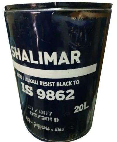 Shalimar Acid Alkali Resist Black Paint