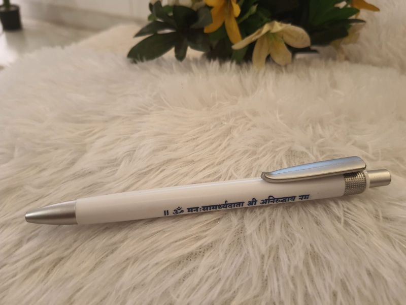 Back Push Ball Pen, for Writing, Promotional Gifting