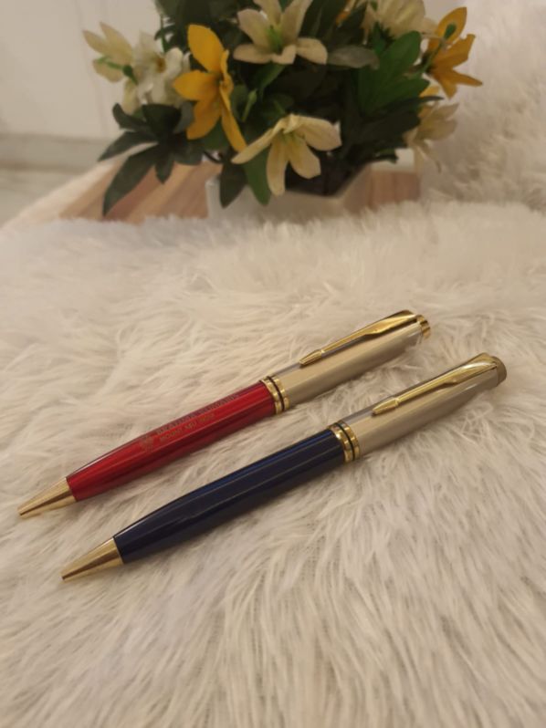 Red Round Type Ant -03 Executive Ball Pen, for Writing, Promotional Gifting, Style : Antique
