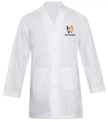 White Full Cotton Doctor Coat, for Hospital