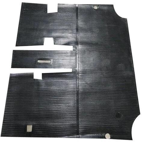 Black Rubber Car Floor Mat, Size : Universal