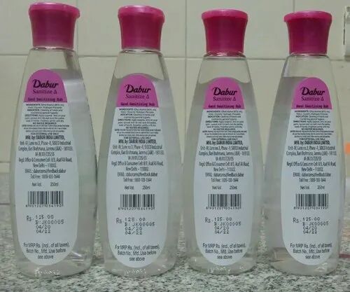Hand sanitizer, Packaging Size : 250ml