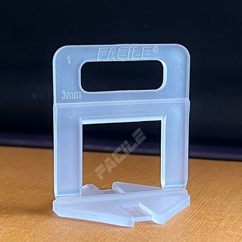 Facile(R) PP Tile Leveling System Clips, Shape : Square