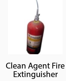 Brass Clean Agent Fire Extinguisher, Gas Type : CO2