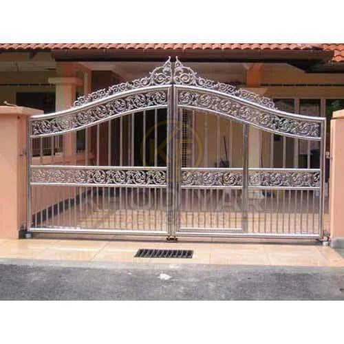 Designer Stainless Steel Swing Gate for Residential, Commercial, Industrial, Schools, Banks, Colleges
