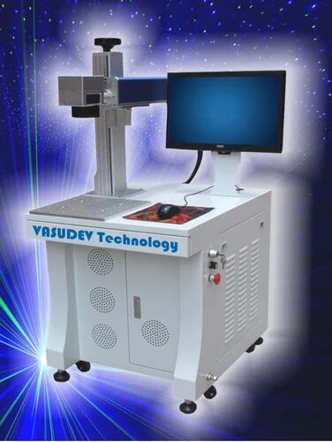 Single Phase 50 W Automatic Steel Laser Marking Machine, For Industrial Purpose, Voltage : 240 V