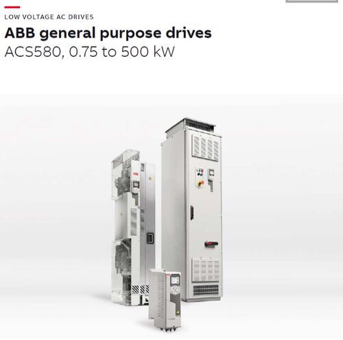 ACS580 Low Voltage AC Drive, Certification : CE Certified