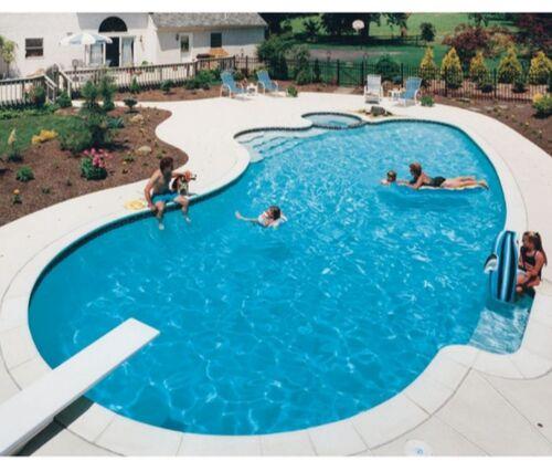 Shaped Swimming Pool, Color : Blue