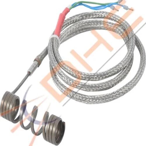 DHE Chrome Nickel Stainless Steel Coil Heaters, Voltage : 220 V