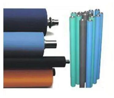 Rubber Web Offset Printing Roller, Hardness : 40 ~ 90 Shore A
