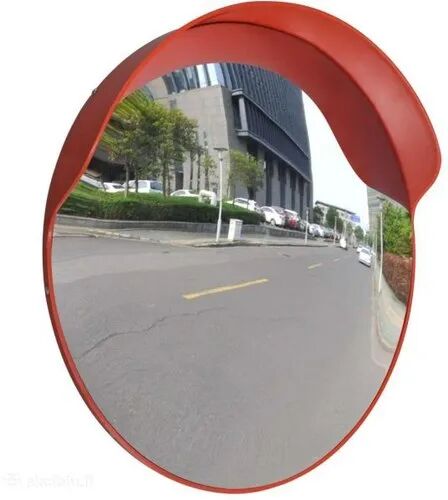 Circular Road Safety Convex Mirror, Size : 80 cms