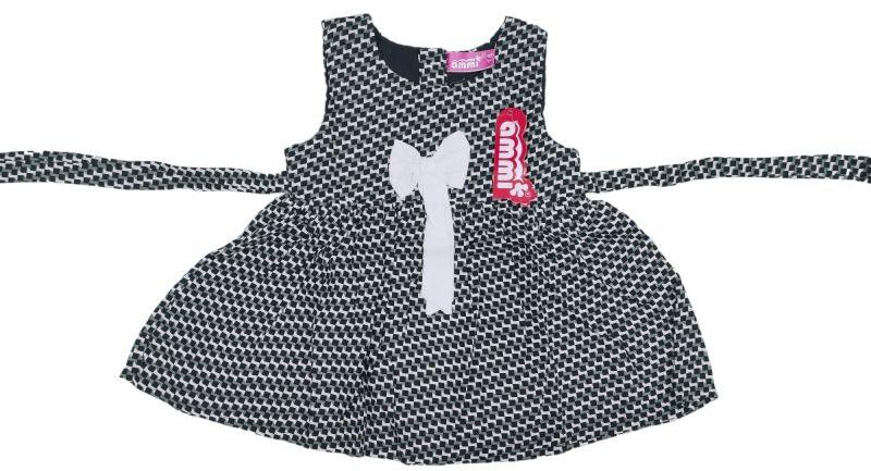 Ammi Printed Cotton Mini Kids Frock, Feature : Anti Shrinkage, Attractive Pattern, Comfortable