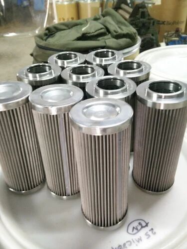 Hydraulic Oil Filter, for Industrial, Color : Yellow, Blue, Gray, Silver