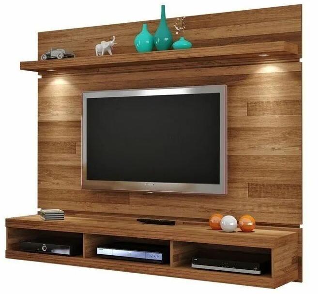 Wooden Tv Unit, Color : Brown