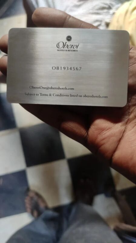 Metal Business Card
