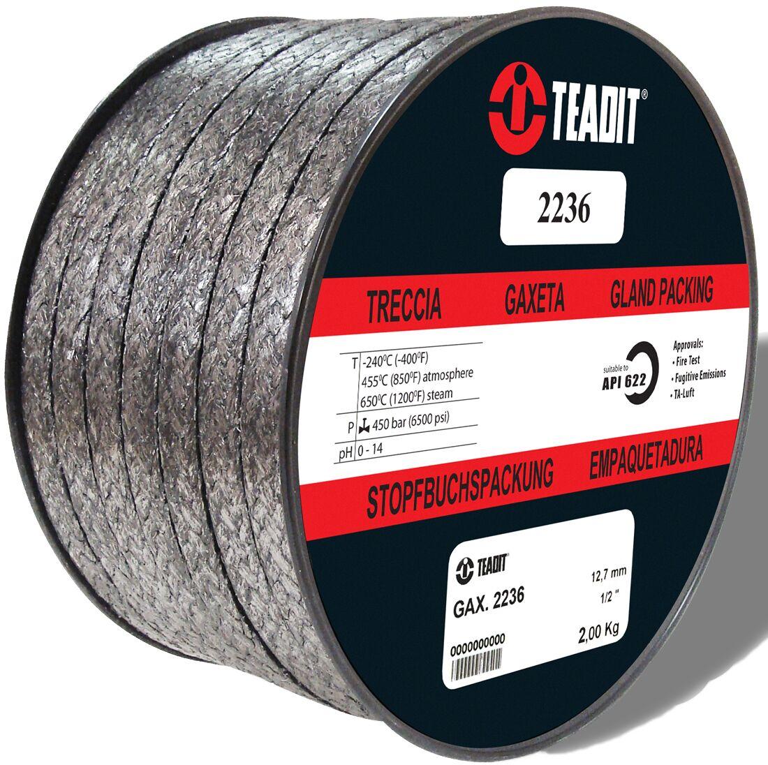 STYLE 2236 Flexible Graphite with Inconel Wire, Low Emission