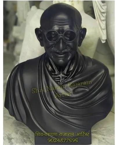 3 Feet Marble Mahatma Gandhi Statue, for Decoration