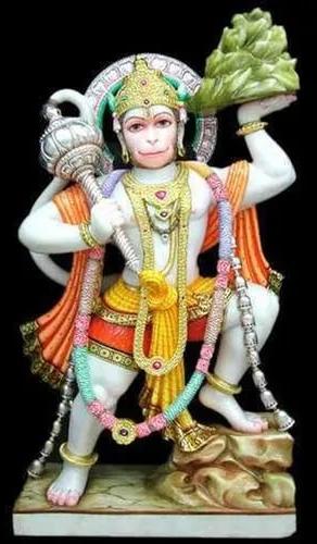 Marble Hanuman Statue