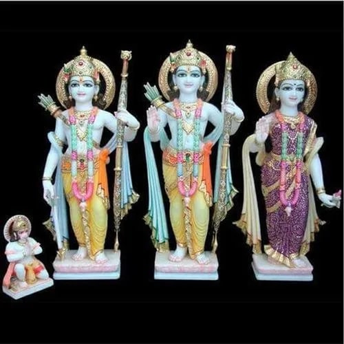 Marble RAM Darbar Statue