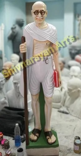 Standing Marble Mahatma Gandhi Statue