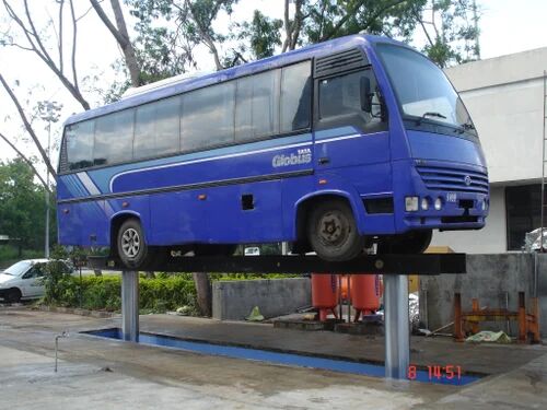 Mild Steel Bus Washing Lift, Capacity : 16 Tons Max.