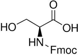 Fmoc-Ser-OH Protected Amino Acid