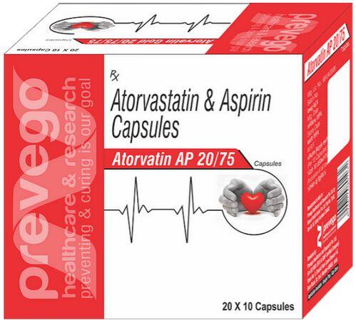 ATORVATIN 20/75 Atorvastatin And Aspirin Capsules