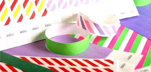 Tyvek Paper Wristband