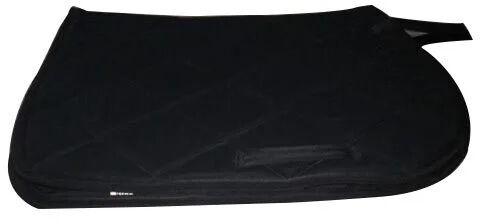 Leather Saddle Pad, Color : Black