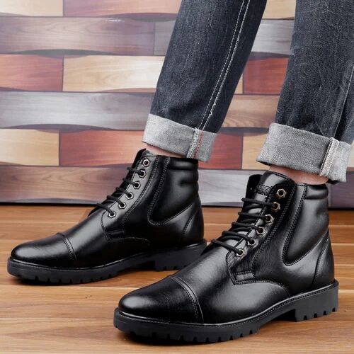 BXXY Synthetic Leather Lace Up Boot, Gender : Men