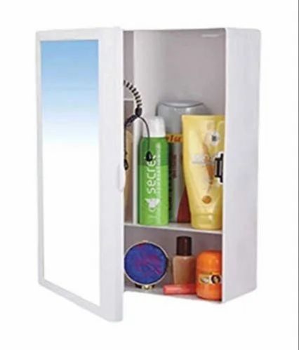Watertec Plastic PVC Bathroom Mirror Cabinet, Size : 35 Cm X 20 Cm X 45 Cm