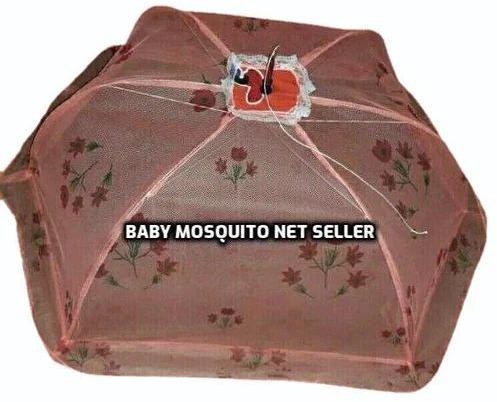 Oval Printed Umbrella Baby Mosquito Net, Size : Medium