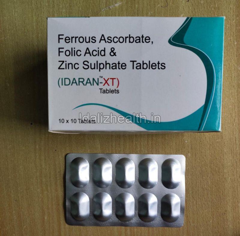 White. Idaran XT Tablets, for Hospital, Grade : Allopathic