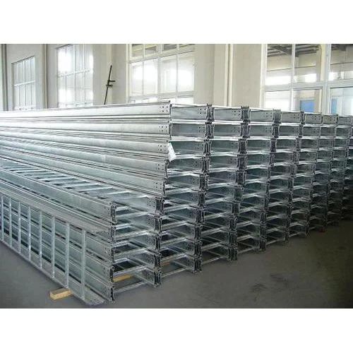 Sai Storage Mild Steel Ladder Type Cable Tray, for Industrial