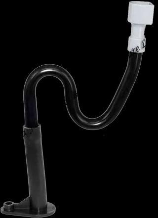 AC Drain Flexible Pipe, Color : White Black
