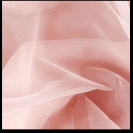 Pink Nylon Chiffon Fabric