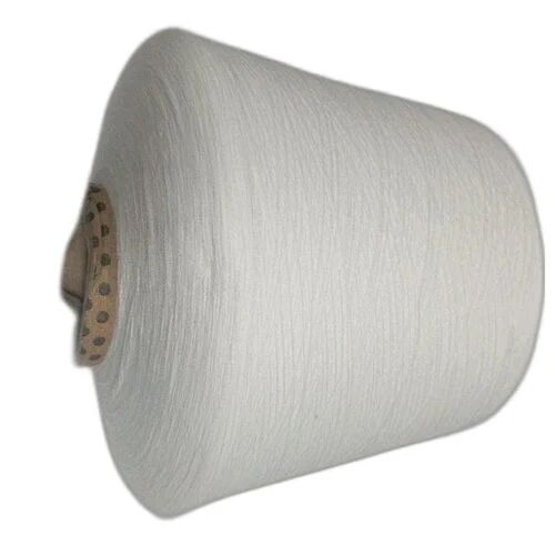 Plain White Polyester Thread, for Textile Industry, Packaging Type : Loose
